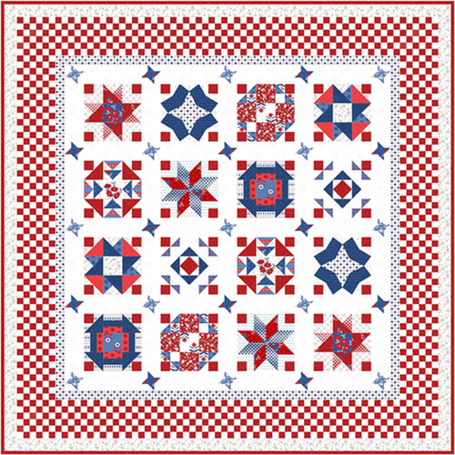 Liberty Street - Sundae Shoppe Quilt Block of the Week