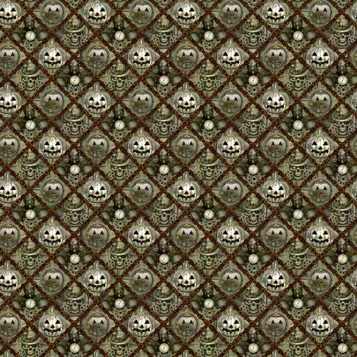 1412-66-Aged Green || Gears and Ghouls