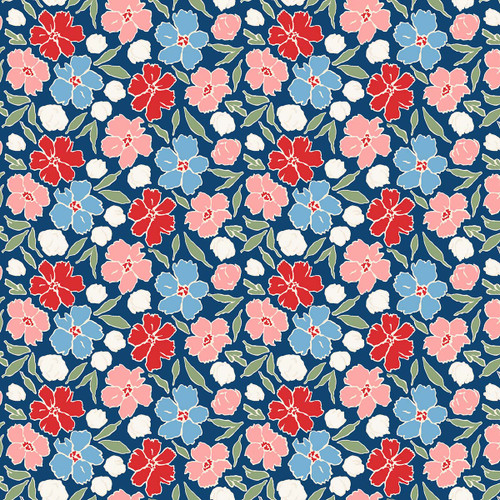 1847-77 Cyan || Petal and Patch