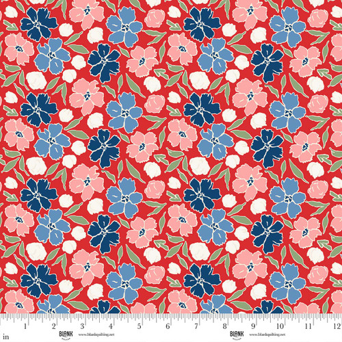 1847-88 Cherry Red || Petal and Patch