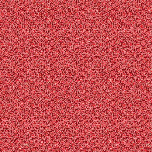 1850-88 Cherry Red || Petal and Patch