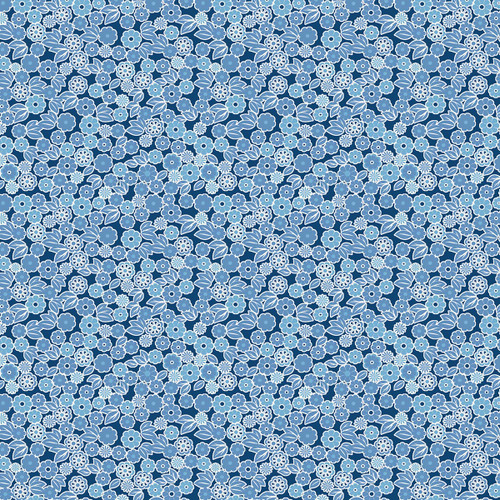 1855-77 Cyan || Petal and Patch