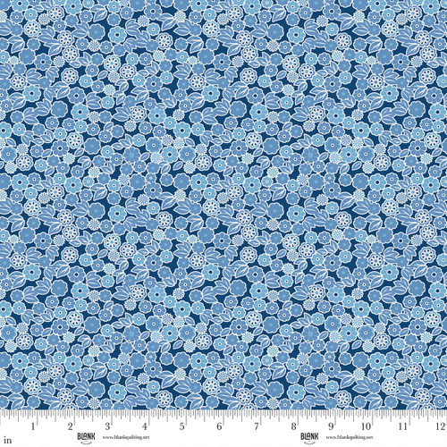 1855-77 Cyan || Petal and Patch