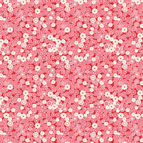 1855-88 Cherry Red || Petal and Patch