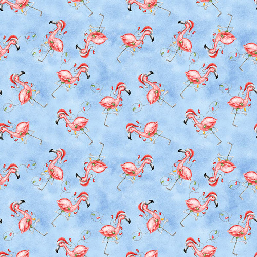 1386-11 Ocean Blue || Santa on Vacation