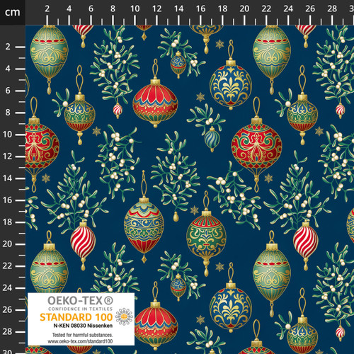 4594-005 Blue Gold || Starlit Snowflakes