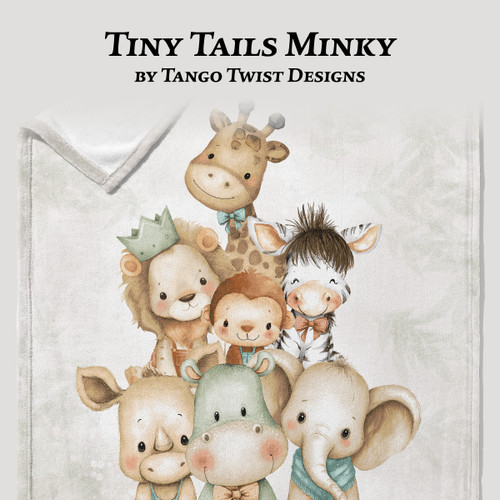 Tiny Tails Minky by Tango Twist Designs