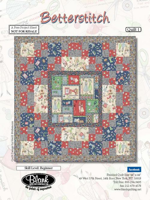 Betterstitch Quilt #1 Betterstitch Quilt #1
