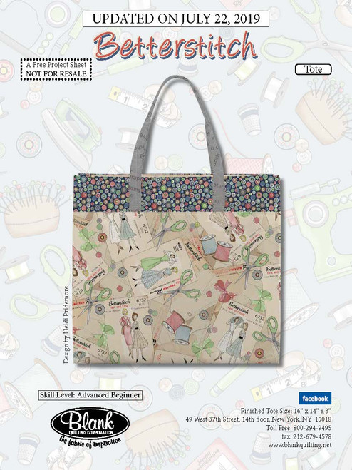 Betterstitch Tote Betterstitch Tote