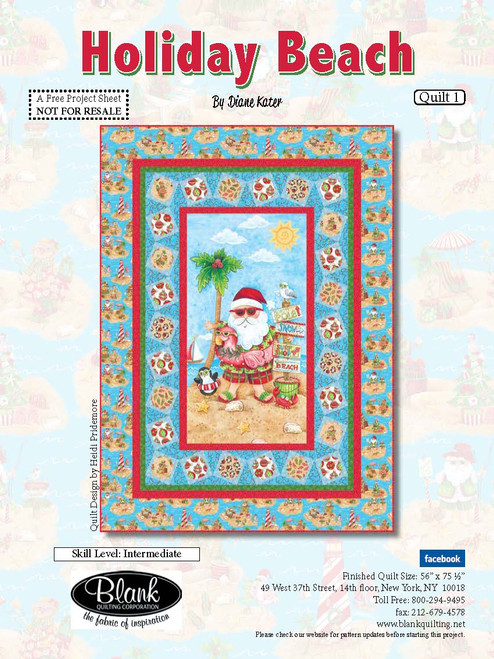 Holiday Beach Quilt #1 Holiday Beach Quilt #1