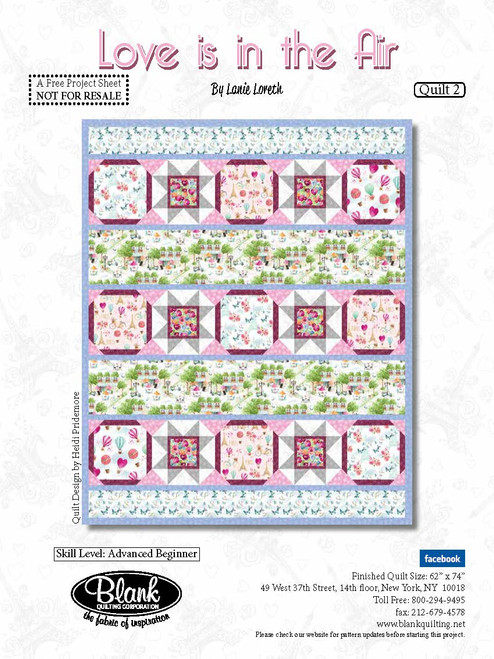 Love is in the Air Quilt #2 Love is in the Air Quilt #2