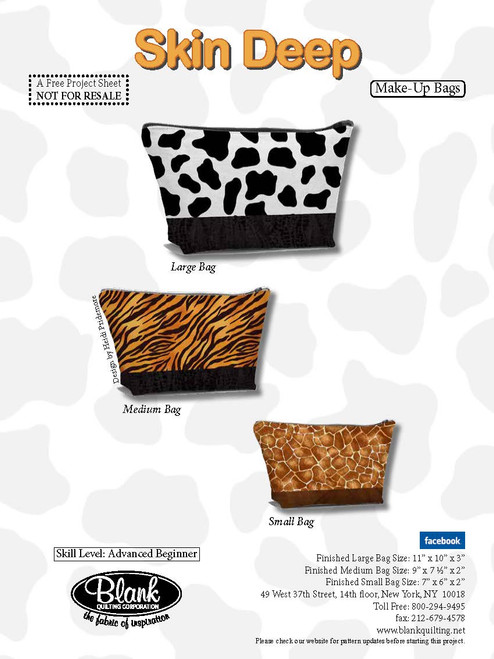 Skin Deep Make-up Bags Skin Deep Make-up Bags