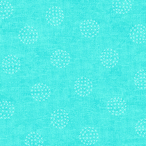 4512-843 Aqua || Stof Basically - The Quilting Corp.