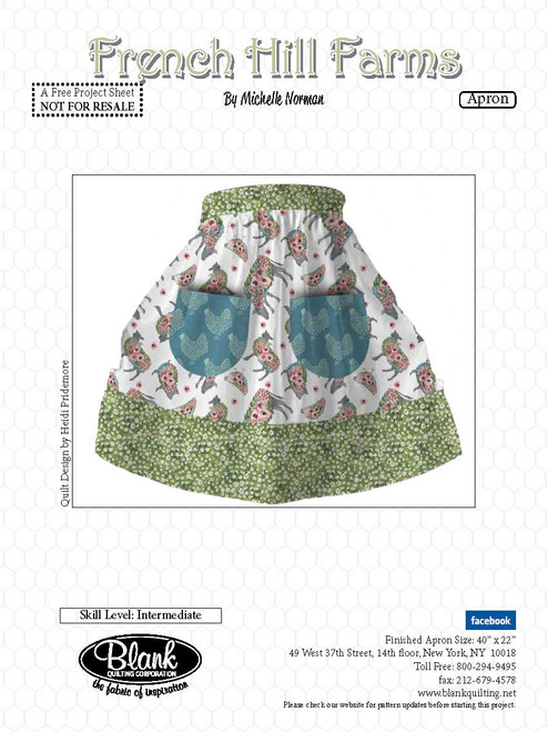 French Hill Farms Apron French Hill Farms Apron