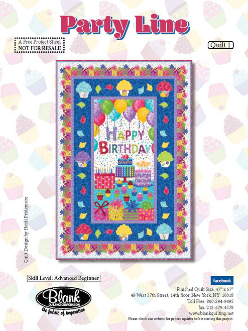 Party Line Quilt #1 Party Line Quilt #1