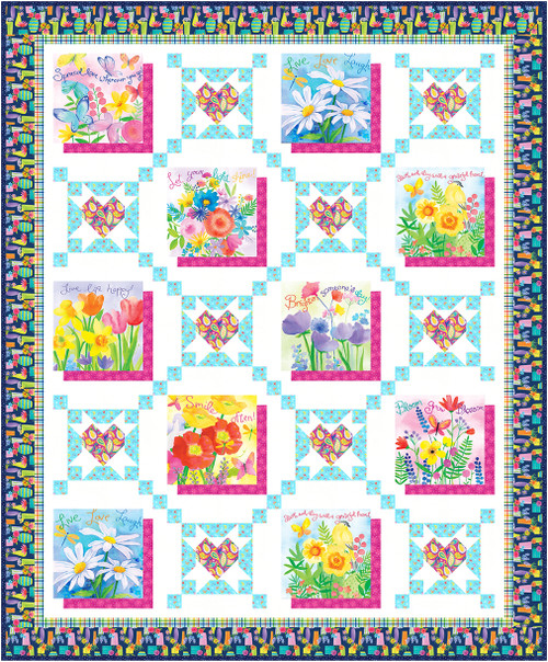 Bloom Bouquet II - Quilt #1 Bloom Bouquet II - Quilt #1