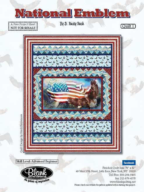 National Emblem Quilt #1 National Emblem Quilt #1