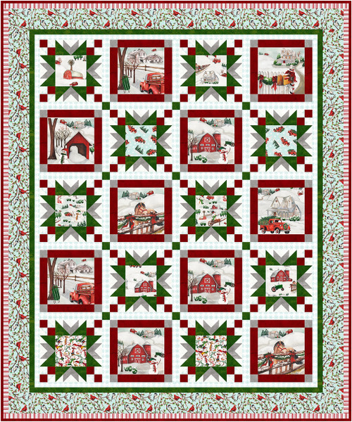 Wintry Mix Quilt #1 Wintry Mix Quilt #1