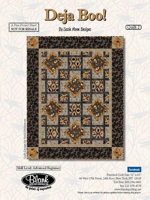 Deja Boo Quilt #2 Deja Boo Quilt #2