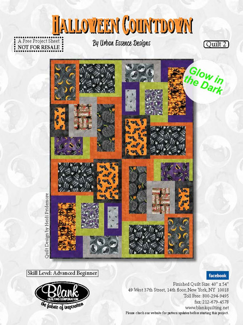 Halloween Countdown Quilt #2 Halloween Countdown Quilt #2