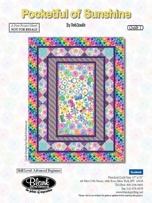 Pocketful of Sunshine Quilt #1 Pocketful of Sunshine Quilt #1