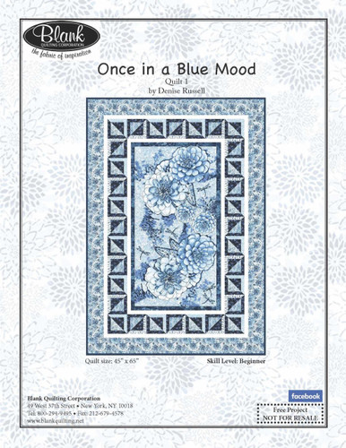 Once In A Blue Mood Quilt 1 The Blank Quilting Corp once in a blue mood quilt 1 the