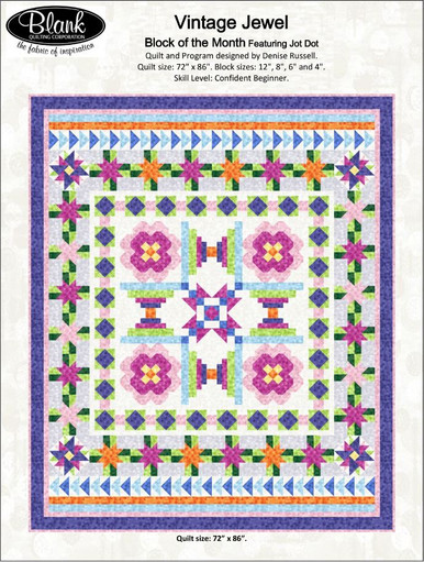 Beginner Quilt Patterns - Jewels Quilt Pattern