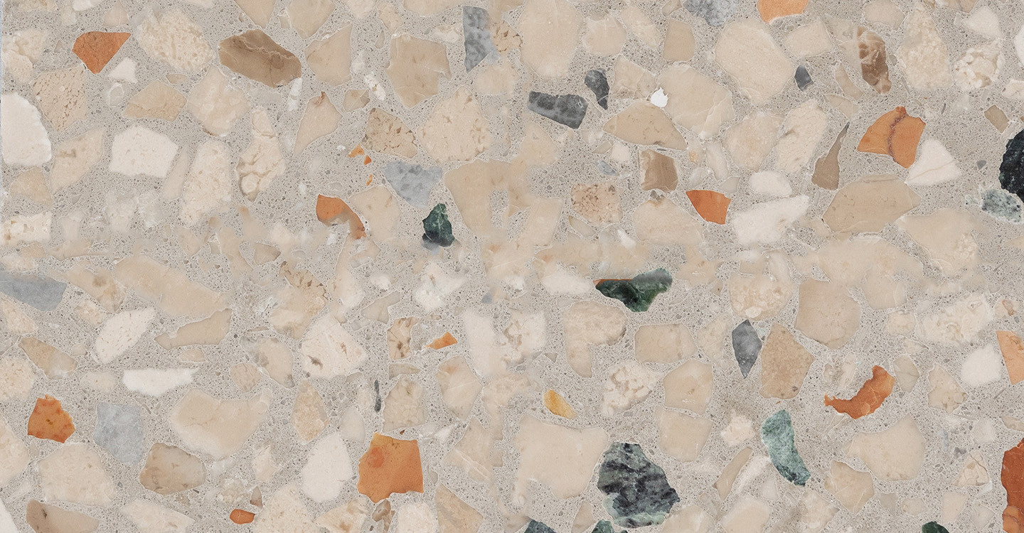 Marche Terrazzo Grande - Light Grey Polished