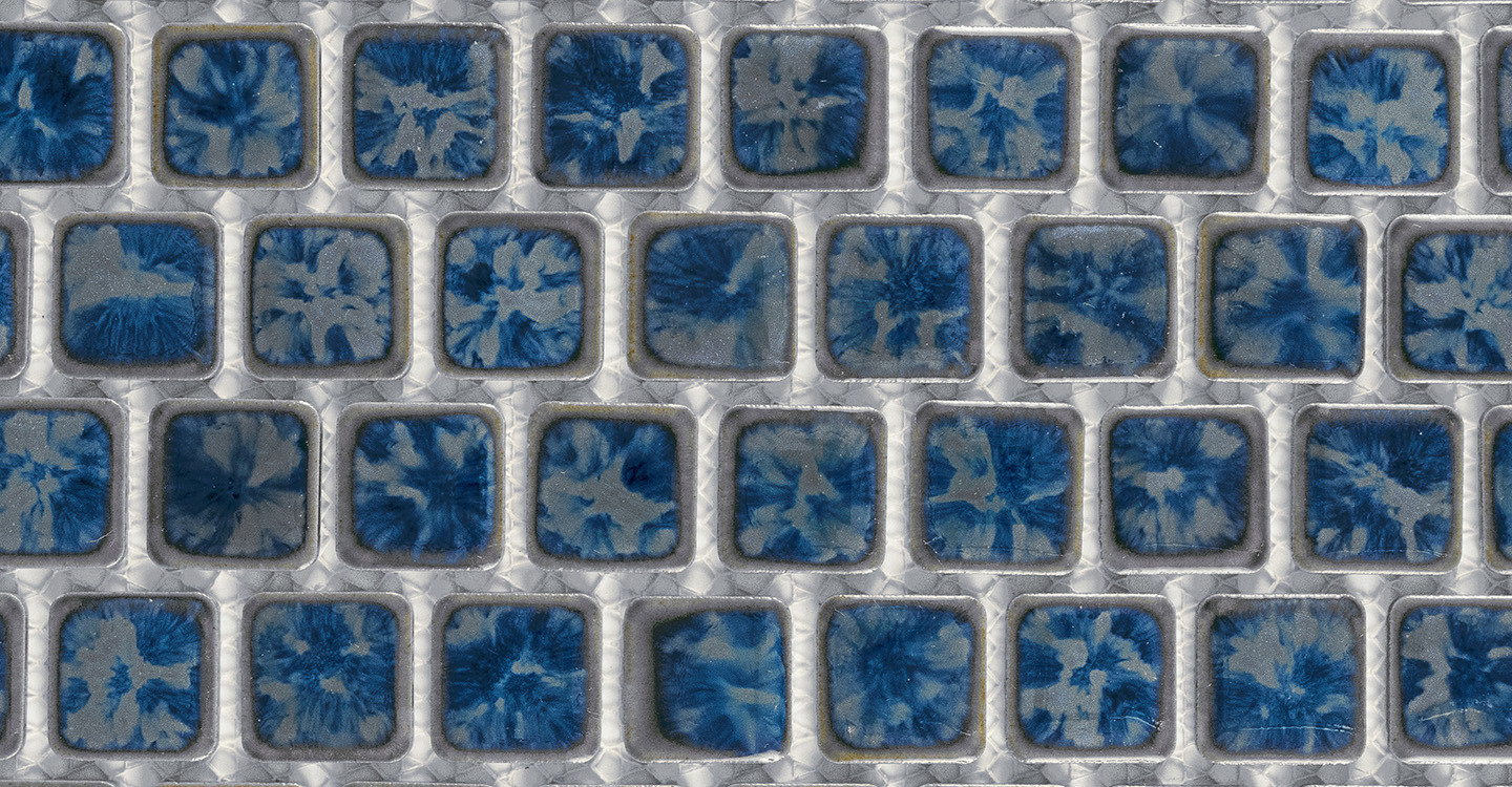Atlantic Harmony Pool Tile - Pacific Blue Glossy