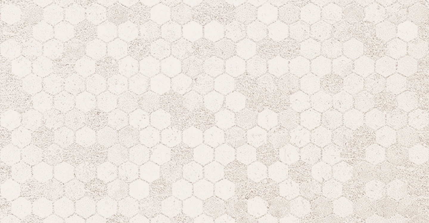 Classic Tile Avalonia - White Burnish Deco Semi-Polished