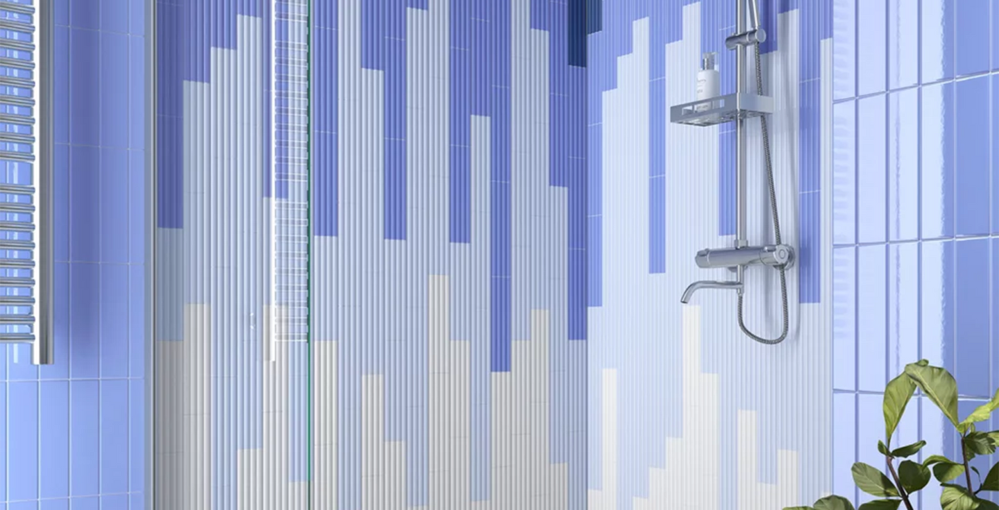 Casey Opto - Curve Light Blue Matte