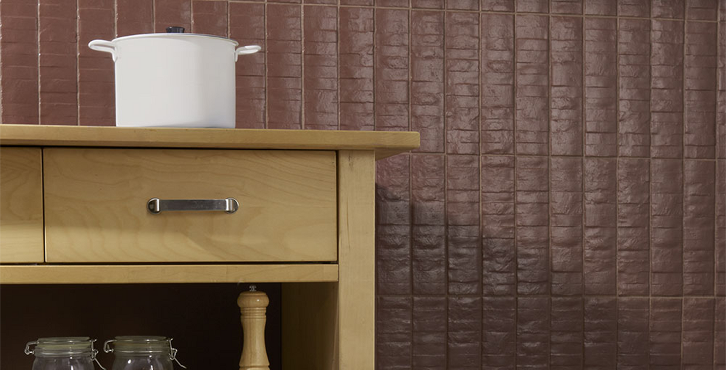 Forte Modulo - Deco Mason Aubergine Matte