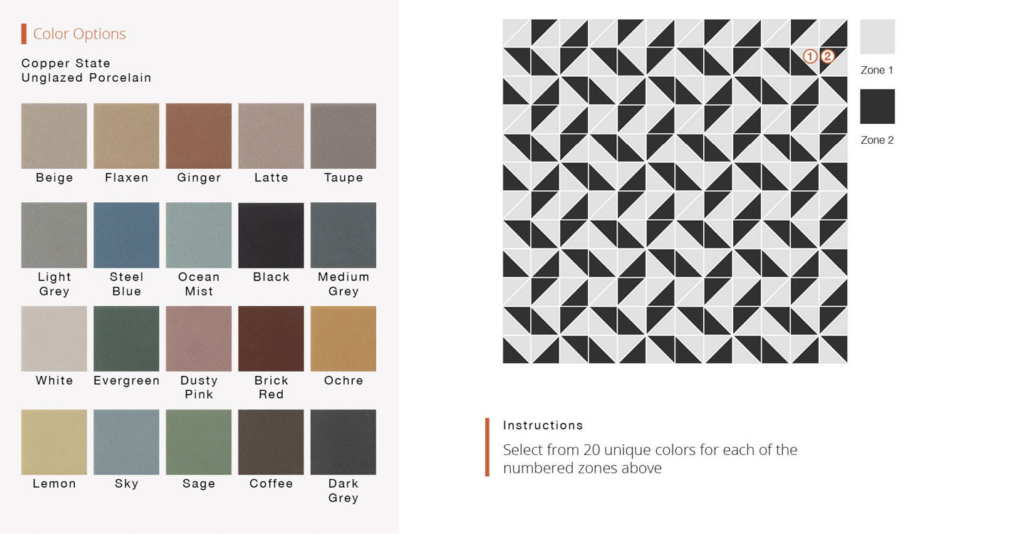 Copper State Parque - Kalanchoe Matte | Unglazed Porcelain
