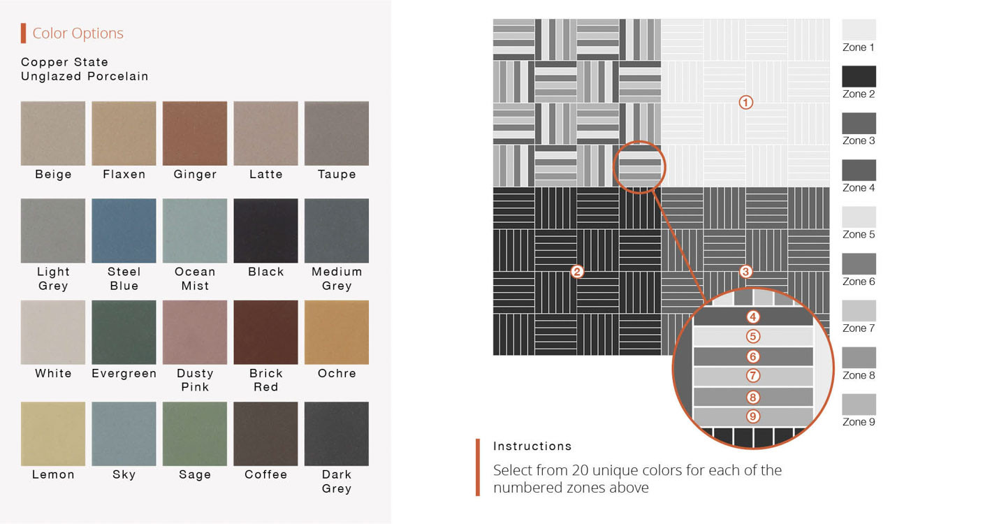 Copper State Parque - Mahonia Matte | Unglazed Porcelain