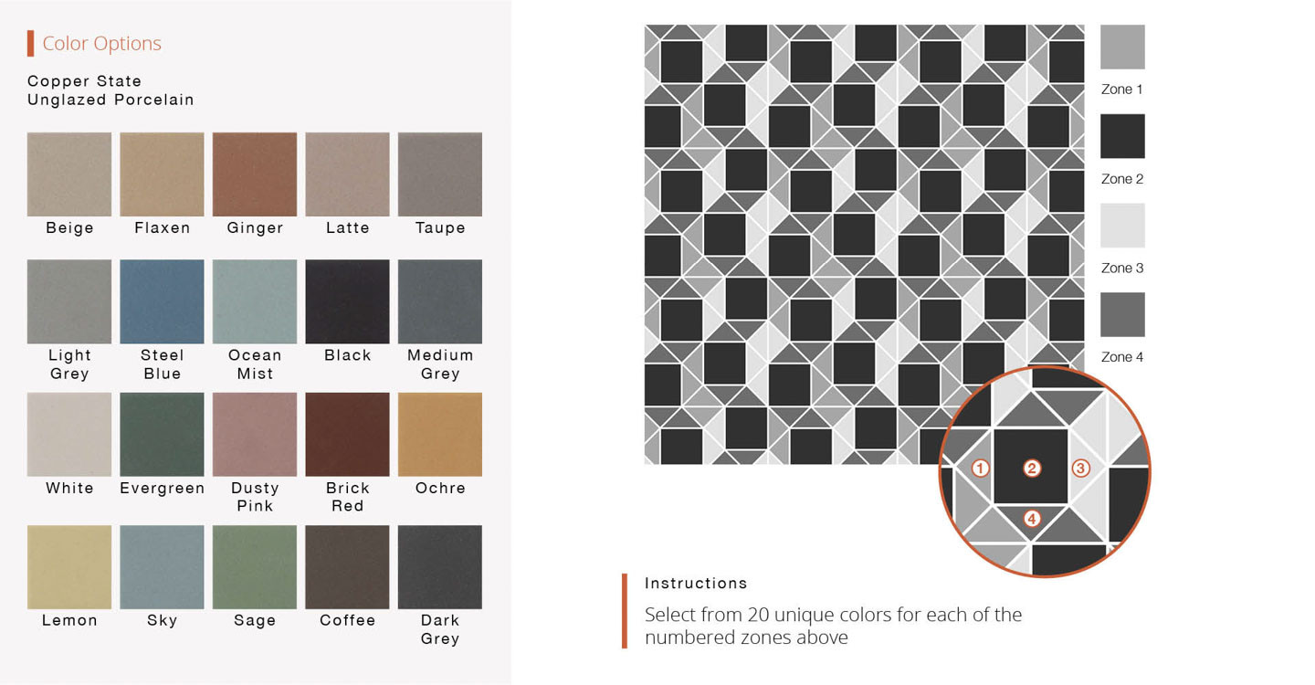 Copper State Parque - Tamarack Matte | Unglazed Porcelain