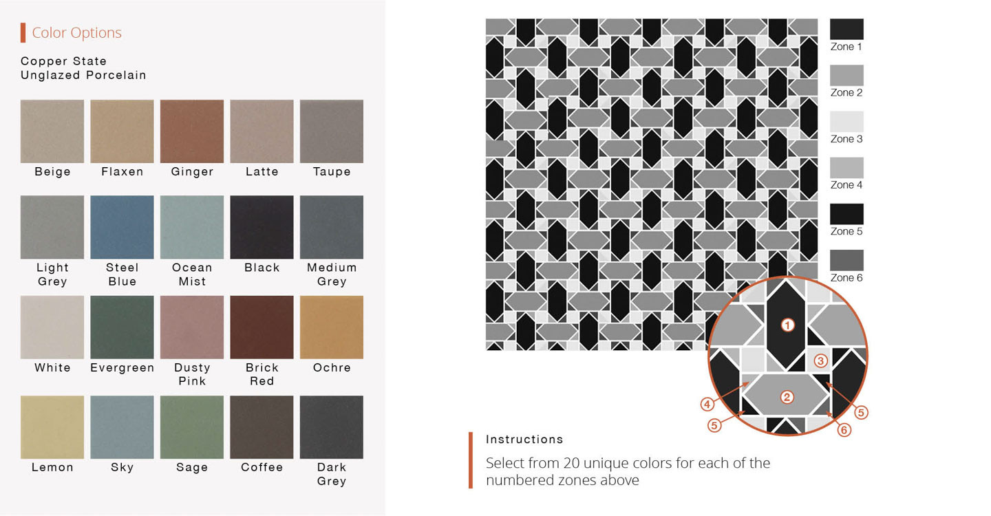 Copper State Parque - Anemone Matte | Unglazed Porcelain