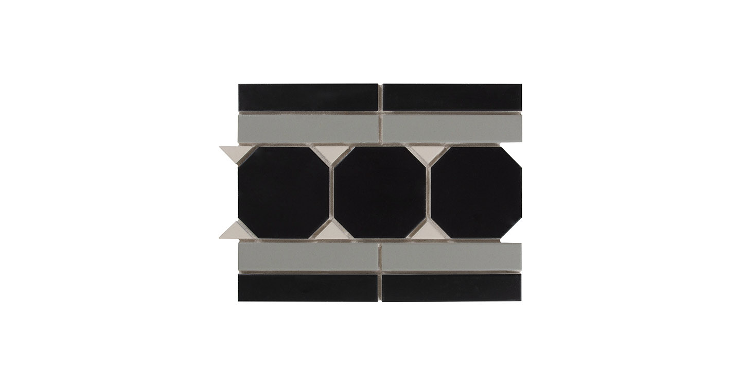 Copper State Parque - Begonia Border Matte | Unglazed Porcelain