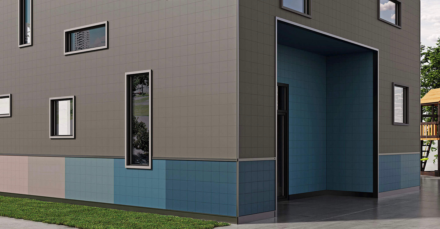 Salbo Crayon - Vintage Blue Matte | Glazed Porcelain