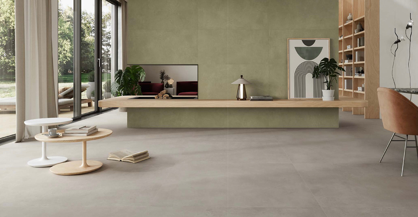 Zuesanne Focus - Light Grey Matte | Glazed Porcelain