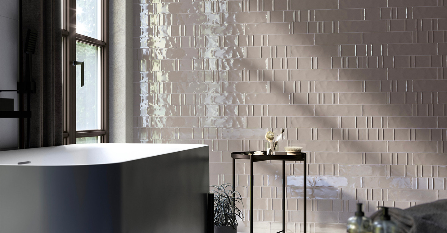 Onda Sonata - Beige Glossy | Glazed Ceramic