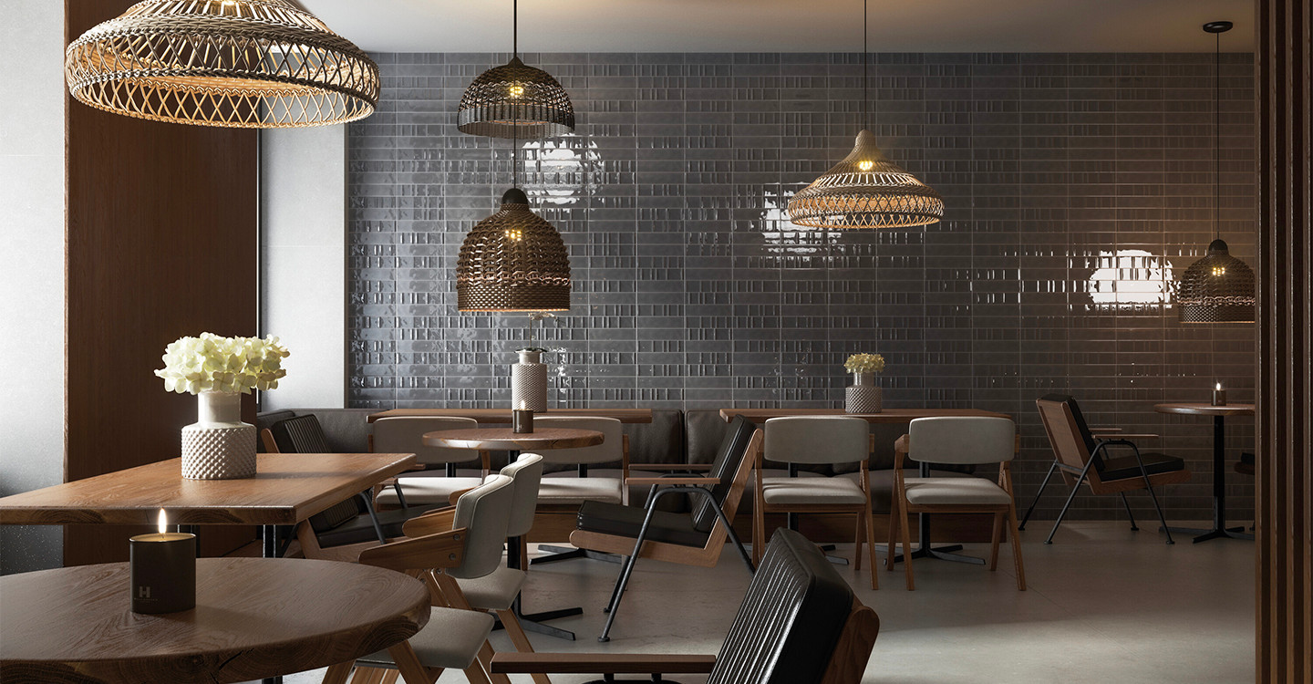 Onda Sonata - Grey Glossy | Glazed Ceramic