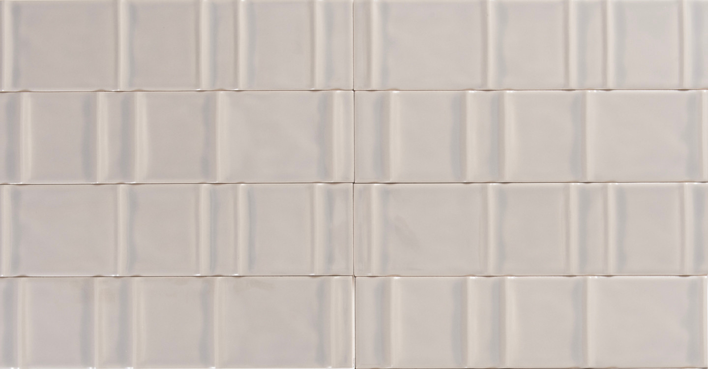Onda Sonata - Deco Grey Glossy | Glazed Ceramic
