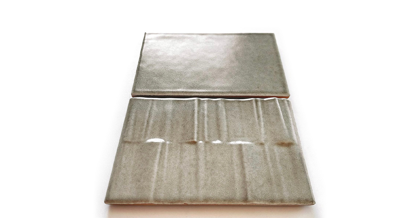 Ravenna Pastoral - Taupe Satin | Glazed Terracotta