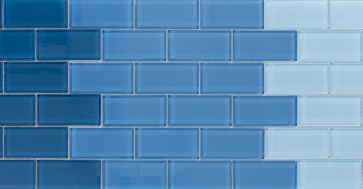 Province Sheer - Azure 02 Glossy | Glass