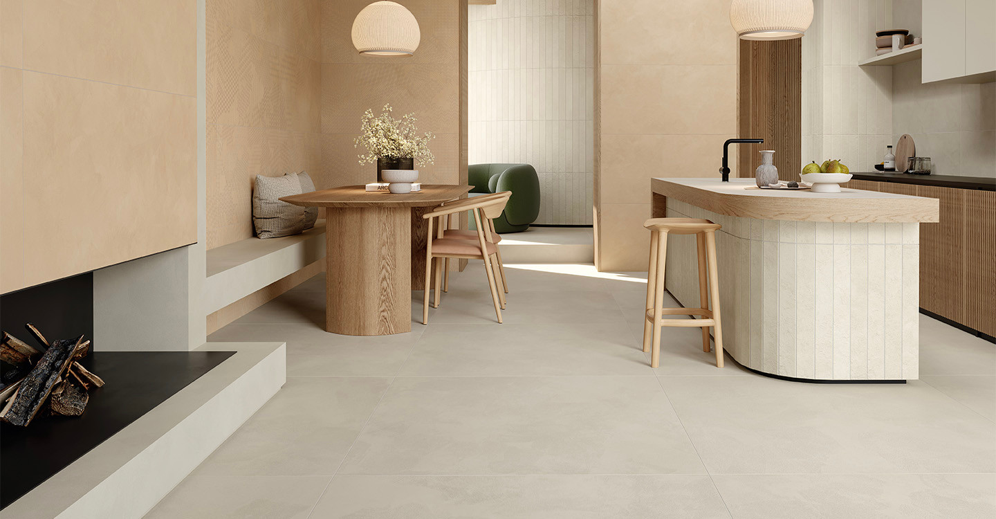 Moretti Shaker - Greige Antislip | Glazed Porcelain