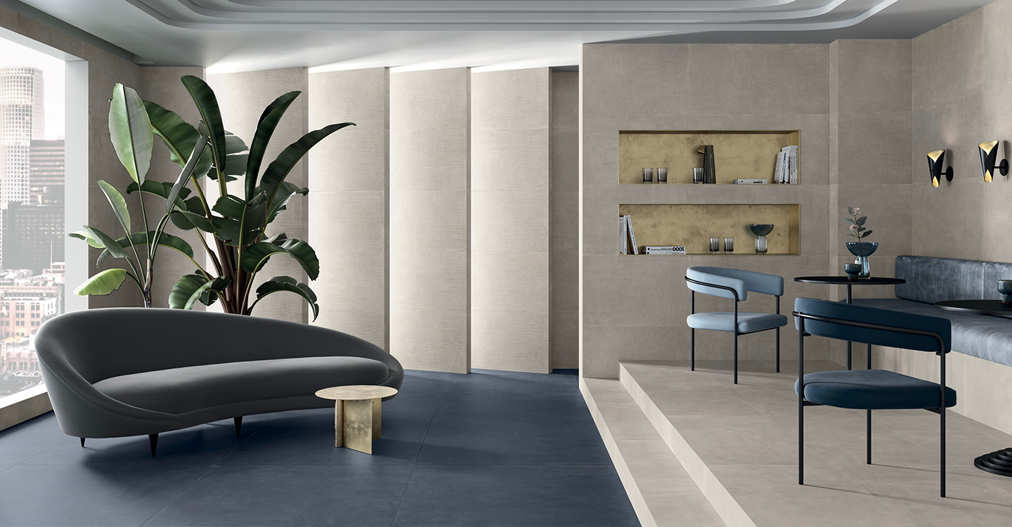 Moretti Nimbus - Cloud Raked | Glazed Porcelain