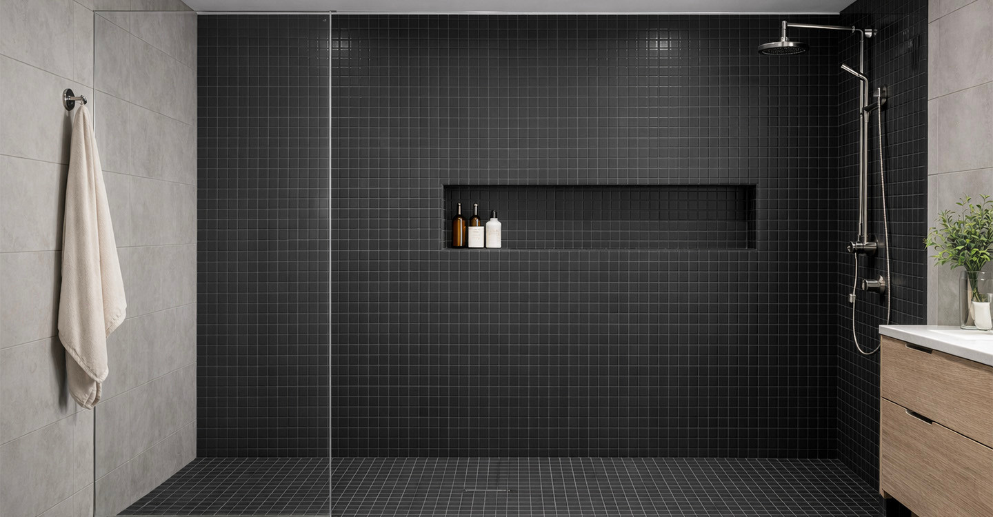 Stellaris Expanse Porcelain - Black Matte | Glazed Porcelain