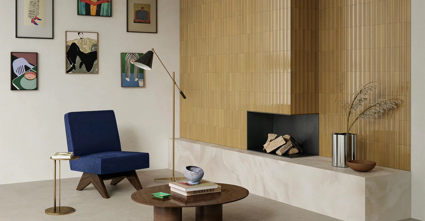 Quarto Vale - Deco Dijon Glossy | Glazed Porcelain