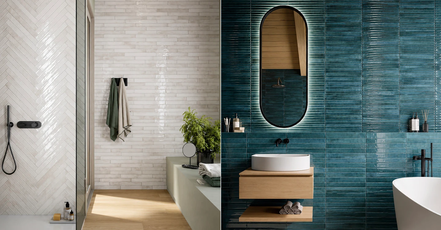 Viola Philo - Deco Bamboo White Glossy | Glazed Porcelain