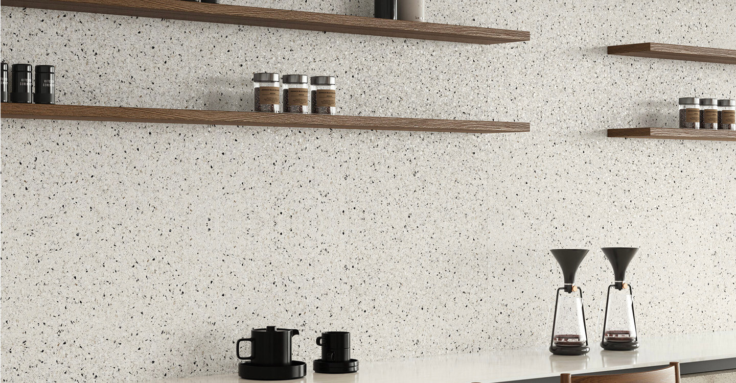 Graniti Guccio - White Textured | Glazed Porcelain